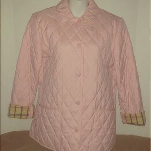 Brooks brothers quilted fall coat.